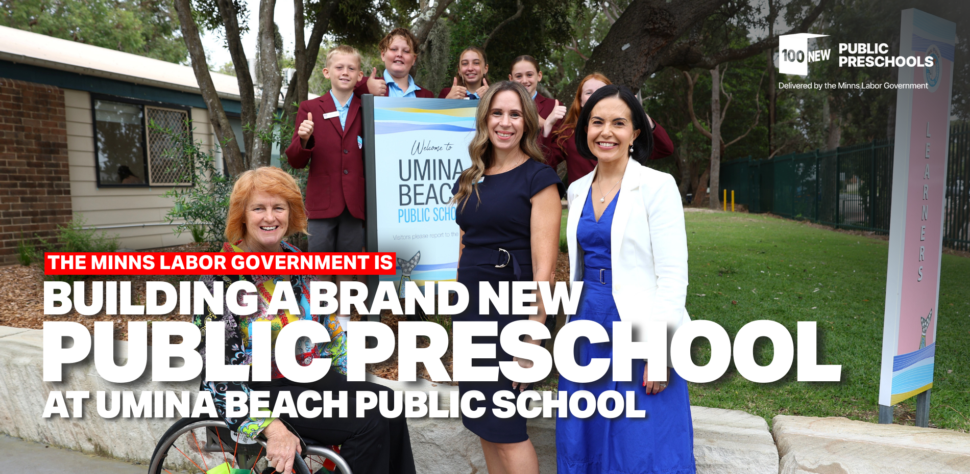 We're building a public preschool at Umina Beach Public School Main Image